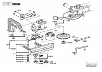 Bosch 0 601 351 041 GWS 18-180 Angle Grinder 110 V / GB Spare Parts GWS18-180